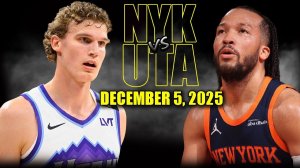 06.12.2025 | ОБЗОР МАТЧА | Нью-Йорк Никс - Юта Джаз | Highlights
