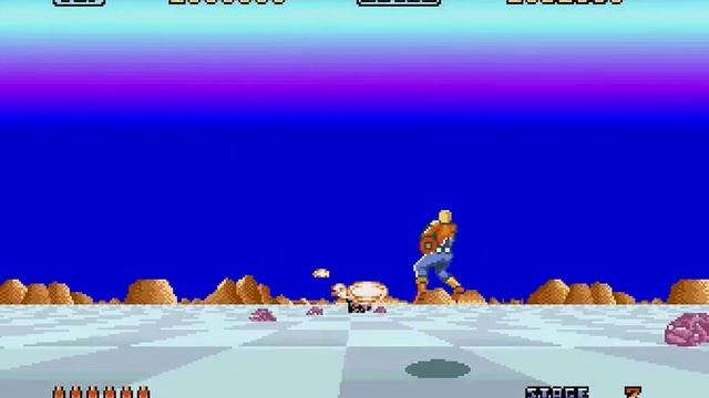 Finale - Space Harrier: Return To The Fantasy Zone (1989) [Amiga 500]