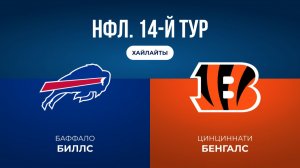 НФЛ. 14-й тур. «Баффало» — «Цинциннати» (обзор)