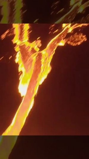 🌋 Полёт дрона над извергающимся вулканом