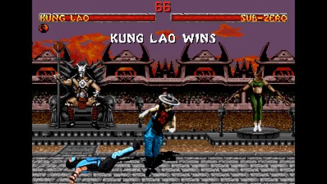 Mortal Kombat II - All Character Matches (1993) [Sega 32X] [4K]