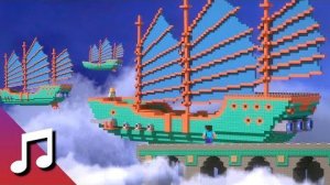 ♪ TheFatRat - Upwind (анимация для Майнкрафта) [Музыкальное видео]