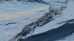 На снимках Гугл в Антарктиде исследователи обнаружили структуру, напоминающую небольшой город