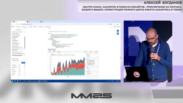 Иллюстрация полного цикла работы аналитика в Tengri, Мастер-класс — Алексей Богданов, ММ25