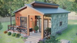 Идеальный дом 7x9 м (64 м²) с одной спальней. Гениальная планировка, в которой есть ВСЁ!