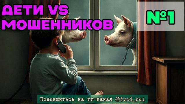 Дети против мошенников №1 [разговоры с мошенниками | фрод рулетка | антимошенники]