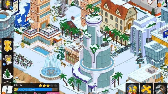 (#61) Прохождение Simpsons Tapped Out смотреть онлайн