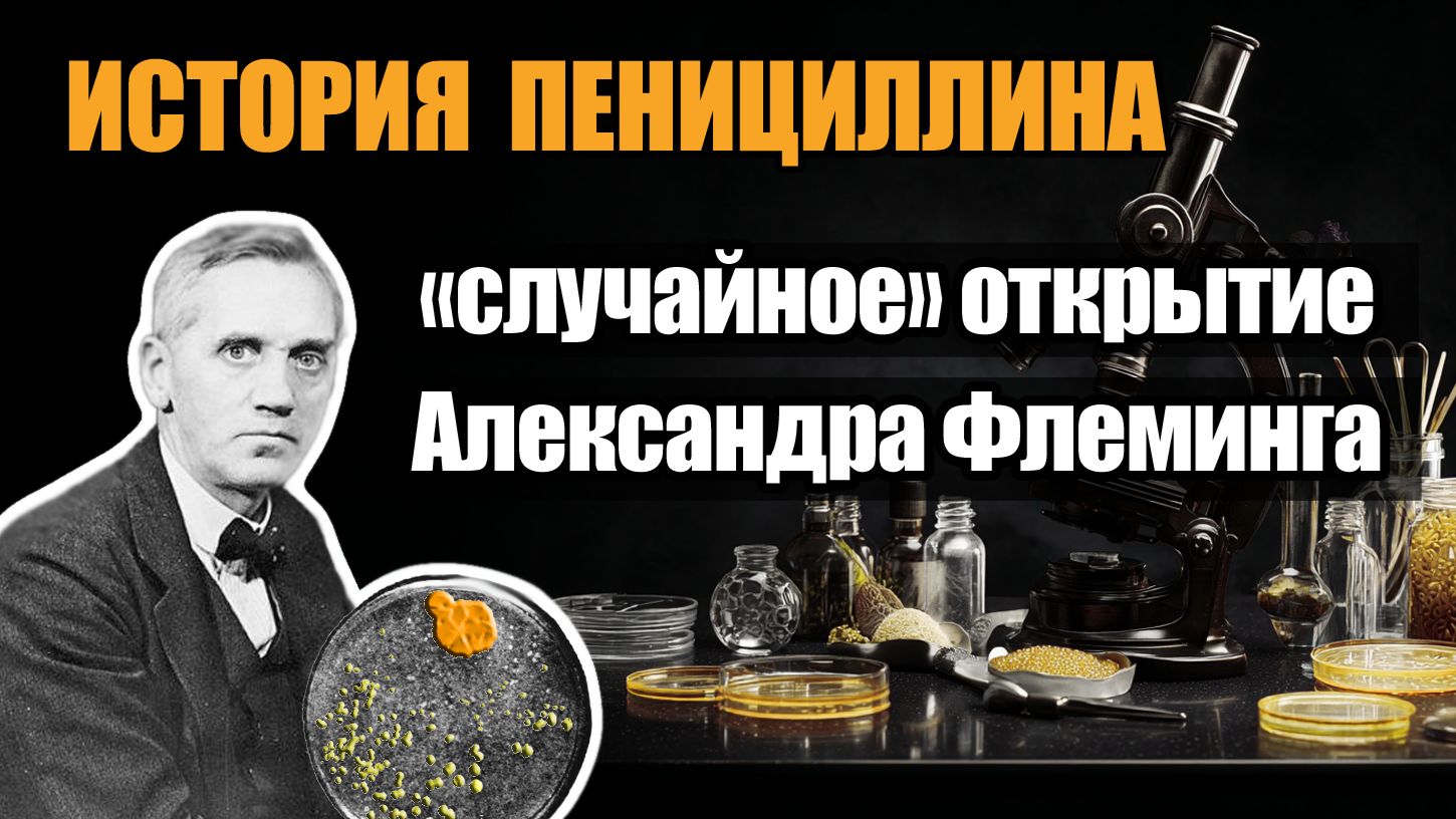 История пенициллина: «случайное» открытие Александра Флеминга
