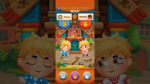 Мир Домовят 56 и 57 уровень три в ряд, Сказочная игра для всей семьи )