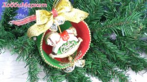 Сделаем новогоднюю игрушку с лошадкой. Из простых материалов.  ХоббиМаркет