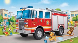 ПОЖАРНАЯ МАШИНА. МУЛЬТФИЛЬМЫ про машинки Развивающие мультики для детей