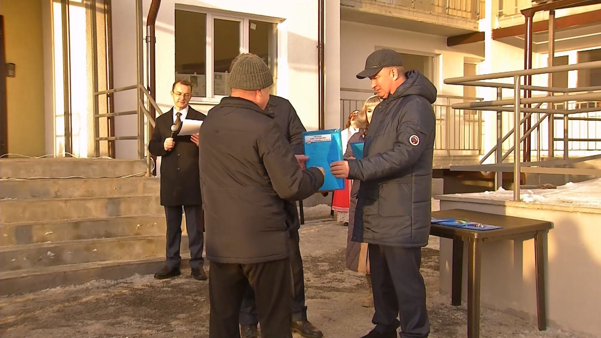 Дети-сироты получили ключи от квартир по адресу ул. Короленко, 46