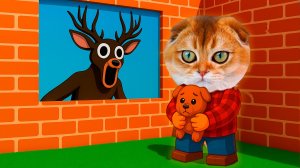 СТРОЮ ДОМ ЧТОБЫ ВЫЖИТЬ НО ЭТО ГИГАНТСКИЙ ТУНЕЛЬ ДЛЯ КОТЯТ