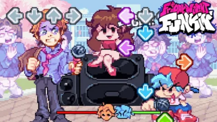 Битва Senpai-Friday Night Funkin' смотреть онлайн