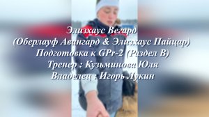 Вегард. Подготовка к GPr -2.