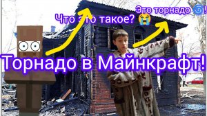 «Торнадо в Майнкрафте: как моя деревня превратилась в руины!»