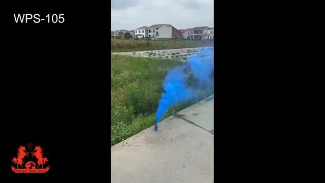 WPS-105 цветной дым TURBO RDG синий