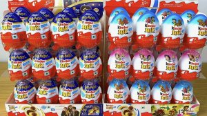 Распаковка киндеров сюрпризов