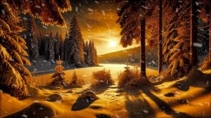 ❄️🌬️ Звуки снега и ветра — белый шум.