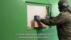 Работа специалистов фельдъегерско-почтовой связи ГрВ «Восток»