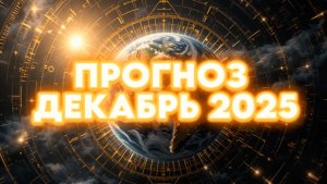 Прогноз декабрь 2025 года | Абсолютный Ченнелинг