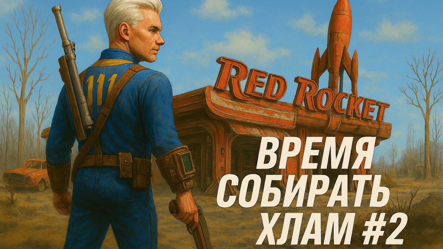 #2 Собираем хлам //Fallout 4// Режим выживания