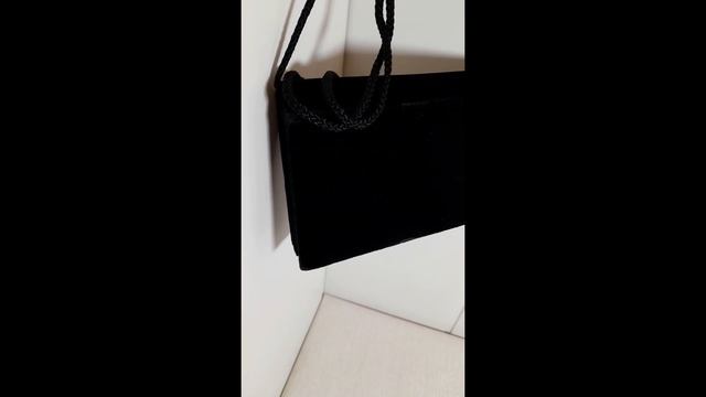 Театральная вечерняя винтажная бархатная сумочка клатч. Ручная работа