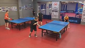 Бандукова Е. (482) - Ушаков А. (556) 27.11 настольный теннис турнир в Санкт-Петербурге