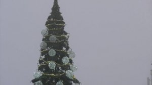 Площадь Ленина в Воронеже готовится к встрече Нового года