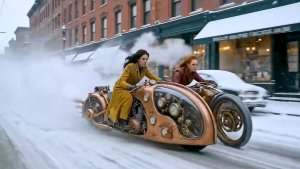 Медный Зимний Город [стимпанк]