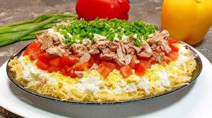 ✿❀✿❀✿Любимый салат на Новогоднем столе! По-настоящему вкусно!✿❀✿❀✿