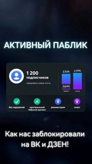 Поддержите лайком!💙 Как наш паблик "Типичные Чебоксары" тайно заблокировали в ВК и Дзен