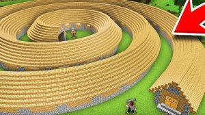 ОТКУДА В НАШЕЙ ДЕРЕВНЕ ДОМ ИЛЛЮЗИЯ В МАЙНКРАФТ | Компот Minecraft