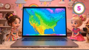 Угадай Погоду! ☀️❄️ Развивающая Игра для Детей | Учим Погоду по Картинкам | Развивающее Видео