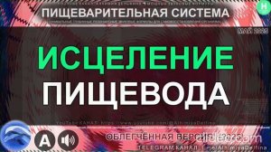Укрепление Сфинктера и Слизистой Пищевода Глубокий восстановительный саблиминал