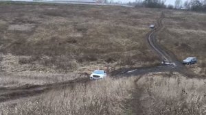 Geely Monjaro штурм подъёма вид сверху