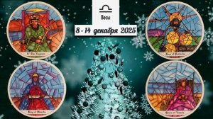 ВЕСЫ: "ВАША НЕДЕЛЯ" с 8 по 14 ДЕКАБРЯ 2025 года (таро-прогноз)!!!