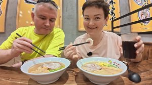 Мукбанг отрываемся по ЛАПШИЧКЕ с Рамен Озава! ОГРОМНЫЕ порции умяли на раз! Вот ГДЕ поесть в Паттайе