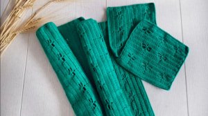 Сервировочные салфетки крючком - влог одного проекта №8