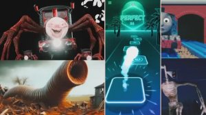 МУЛЬТИКИ: БИТВА МОНСТРОВ — КТО ПОБЕДИТ: ПАУК-ПОЕЗД, ЗЕМЛЕТРЯСЕНИЕ НА КОЛЕСАХ ИЛИ ГОЛОВА С МЕГАФОНОМ?