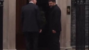 Даже Кот Ларри убежал от Зеленского в Лондоне на встрече со Стармером