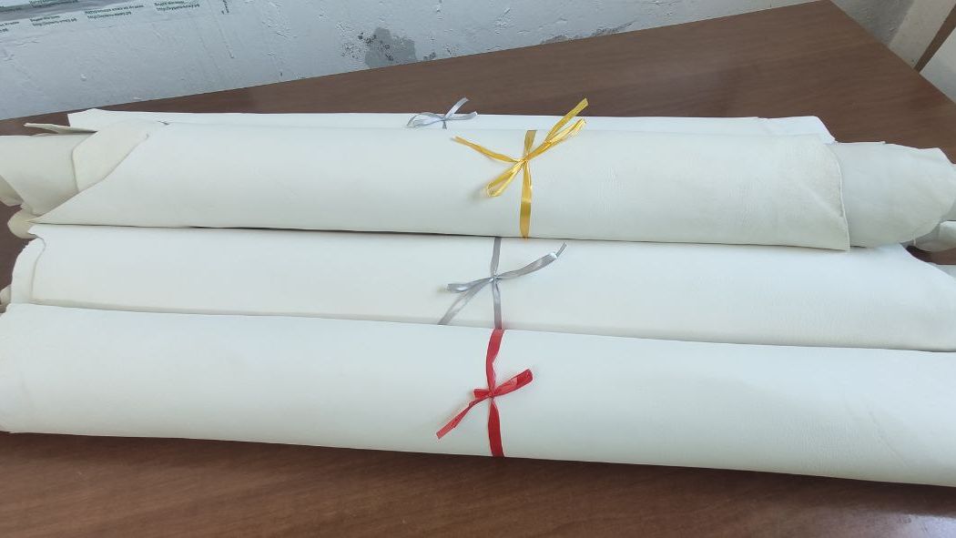 Коробка № АА2095   Наппа МРС Белый цвет