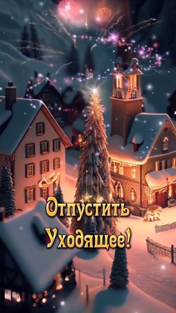 Музыкальное поздравление с наступающим новым годом. Красивая открытка.