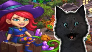 Monster Farm  ФЕРМА - ХЭЛЛОУИН В ГОРОДКЕ МОНСТРОВ С ГОВОРЯЩИМ СУПЕР КОТОМ ✔  НАЧАЛО САДА ✔ #81