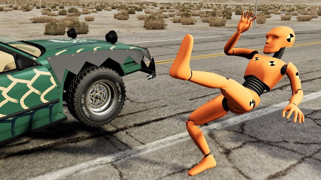 Неудачный день для манекена #8 😱|BeamNG.Drive|Бемиджи Драйв смотреть онлайн