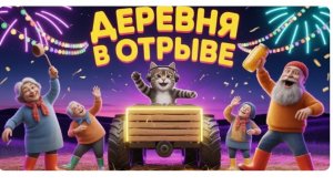 💃 Коровы в шоке, деды в танце — “Деревня в отрыве”!