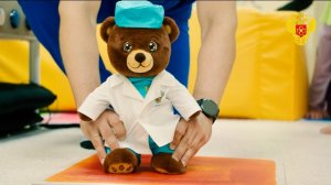 Мишка-врач в НМИЦО ФМБА России. Первый шаг в мир медицины для детей