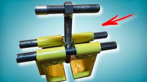 Не тратьте деньги, сделайте сами! Универсальный съемник из обрезков металла своими руками.