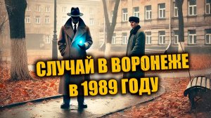 История о странном человеке из Воронежа который исчез прямо на глазах и оставил невозможный предмет