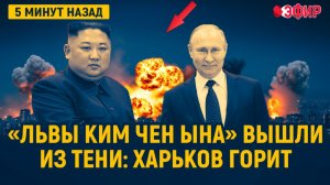 Львы Ким Чен Ына вышли из тени Харьков горит, ПВО захлёбывается, Сырский орёт всё ложь